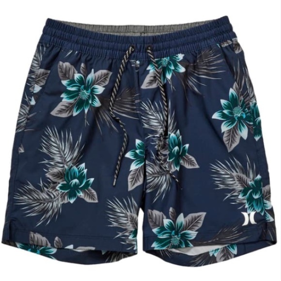 Hurley Hibiscus Volley Swim Trunks - Picture 1 of 8